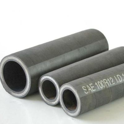 China Oil Shaped Ultra High Pressure Fluids Tubing Hose With Wire Rubber Inner Hose /outer Rubber Cover for sale