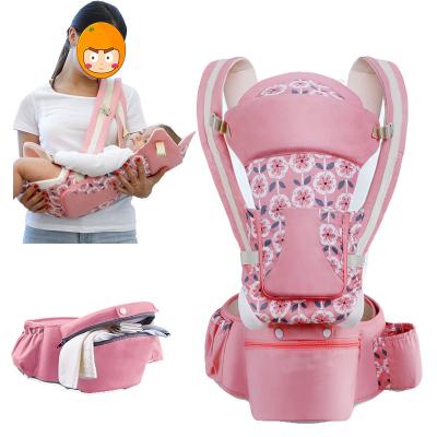 China Adjustable High Quality Polyester Carrier Baby Kangaroo And Carrier With Lumbar Support for sale