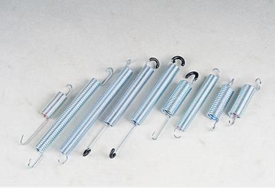 China Steel furniture tension springs with plastic cover/seat-folding extension springs for sale