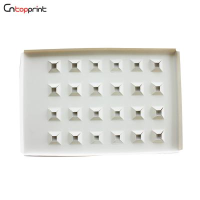 China Eco-friendly Biodegradable Cosmetic Box 24 Days Brown Cardboard Boxes With 24 Drawers Advent Calendars for sale