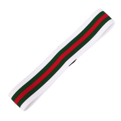 China New Fashion Famous Designer Lace Elastic Melt Bands Custom LOGO Green Red White Lace Band Melt Headbands For Women Wigs for sale