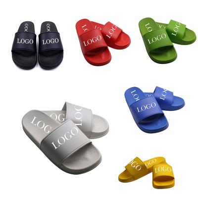 China CUSHIONING Thicken Sole Thicken Unique Pattern Customization Slippers For Women Sliding Door System Men's Slide Sandal Slippers for sale