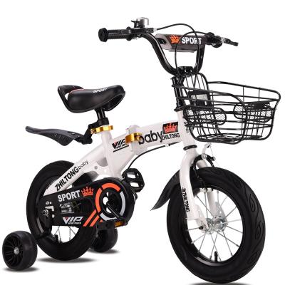 China Popular Hot Selling Steel Children Bike With Auxiliary Wheels 14 16 18 Inch Kids Bikes for sale