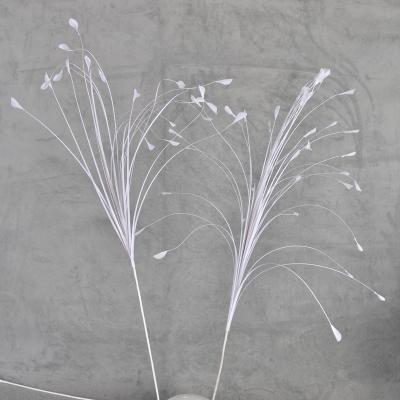 China 80cm/120cm Simulation Peacock Silk Grass Wedding Background Decoration Artificial Plants Home Room Romantic Decor for sale