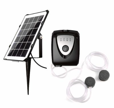 China Sustainable Solar Oxygen Fountain Pump, Submersible Solar Water Pump Kit, with Aquarium Oxygen Hose and Bubble Stone for sale