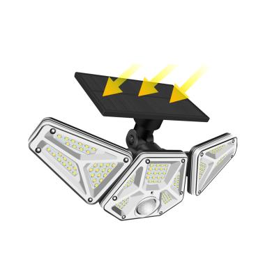 China QF-211 LANDSCAPE Solar Wall Lights 113 Waterproof LED Pathway PIR Led Solar Powered Outdoor Emergency Security Lights for sale