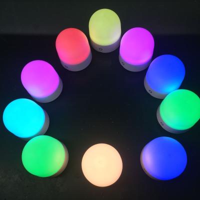 China ABS Touch Multicolor Starry Sky Multi Color Baby Touch LED Night Light Electric LED Light Led Lightings for sale