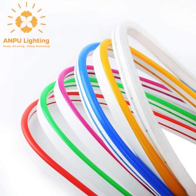 China LANDSCAPE 12V SMD 5050 LED Neon Lamps RGB Colorful Programmable Flexible Flex Neon Lights PVC Neon Light Strip for sale