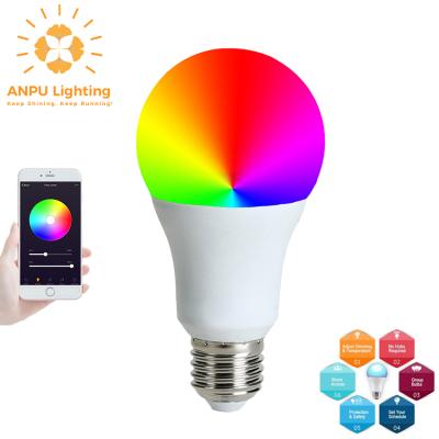 China 2020 Home Tuya Google Assistant Alexa Wifi Smart Light Bulb Hot Selling Light for sale