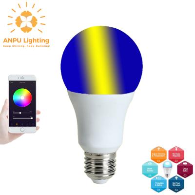 China Residential Smart Life Bulb Led Alexa Google Wifi Smart Led Bulb RGB Speaker for sale