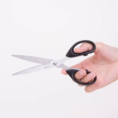 China Student Office Stationery Stainless Steel Scissors Eco - Friendly With ABS Handle for sale