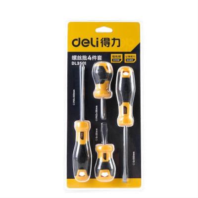 China Durable Multifunctional Professional Hand Screwdriver DIY Tools Screwdriver Dual Function Set with TPR Handle for sale