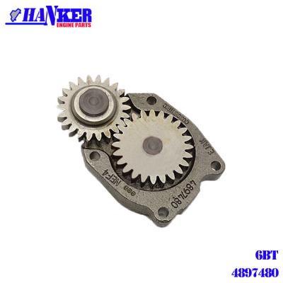 China 4897480 Cummins 6BT Oil Pump Iron / Aluminum Material for sale