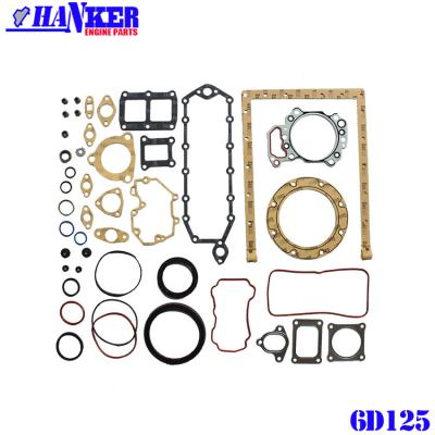 China Jogos completos 6151-K1-3000 da gaxeta da revisão do motor de aço de KOMATSU S6D125 à venda