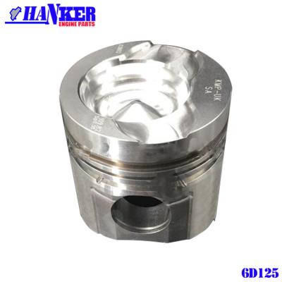 China 6151-31-2171 Excavator Engine Komatsu S6D125 Aluminium Alloy Piston Set for sale