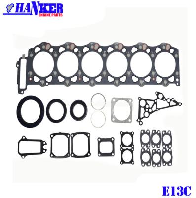 China Hino E13C Excavator Engine Full Cylinder Head Gasket Set for sale