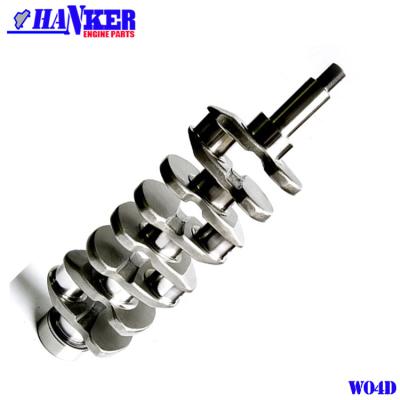 China 4 cylinders Hino W04D Diesel Engine Crankshaft for sale