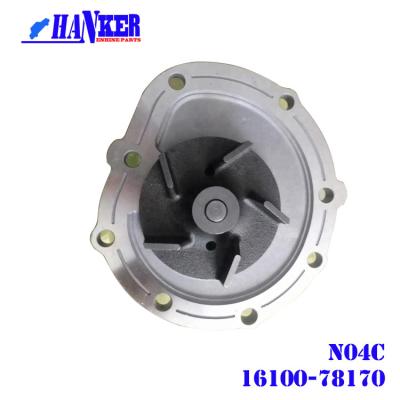 China Truck Parts With Inner Cooler Water Pump N04C 16100-78170 For Hino for sale