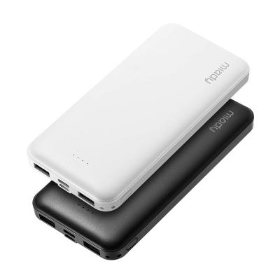 China 2-Pack Miady 10000mAh Digital Display Portable Charger Dual USB Fast Charging Power Bank with USB C Input Backup Charger for Phones Tablets for sale