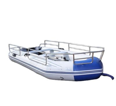 China TIANPU TP-H360 Inflatable Boat With Ranger Boat Trailer Parts 6+1 Person for sale