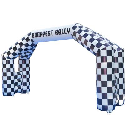 China TIANPU TP-31 Customized Heat Transfer Printing Outdoor Advertising PVC Inflatable Race Arch Finish and Start Line TP-31 for sale