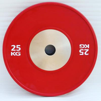 China Universal Color Competition Bumper Plate Tolerance +/- 10 grams for sale