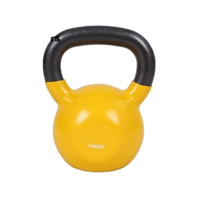 China Convenient Wholesale Custom Logo Vinyl Coated Kettlebell for sale