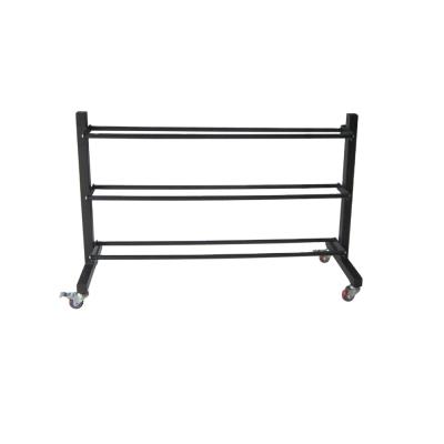 China Commercial Crossfitness Gym 3 Layers Wall Mounted Ball Rack for sale