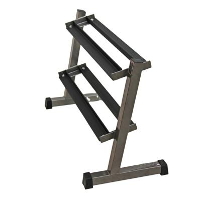 China September factory price commercial super custom two tier dumbbell rack gym equipment for sale for sale