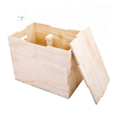 China Fitness Equipment Application China Factory Price Wooden Plyometric Jump Box for sale