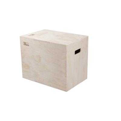 China Durable Fitness Customized Plyo Wooden Box For Jumping Exercise for sale