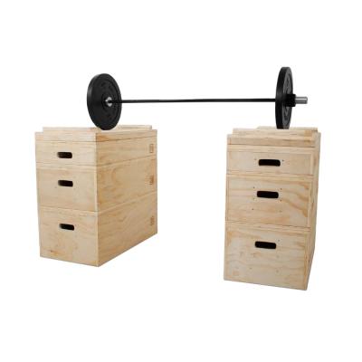 China Modern Weightlifting Adjustable Wooden Shake Blocks for sale