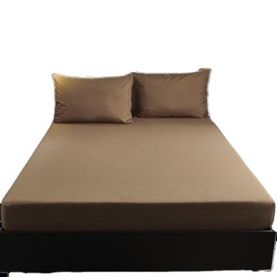 China Single China Supplier Accept Custom Brown Fitted Sheet Sanding Waterproof Fitted Sheet for sale