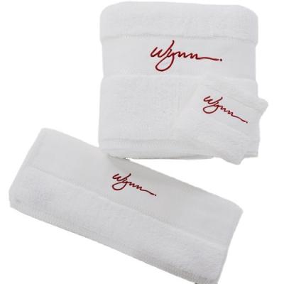 China China Supplier OEM Multi-Specification Cotton Home Towel Embroidered Towel for sale