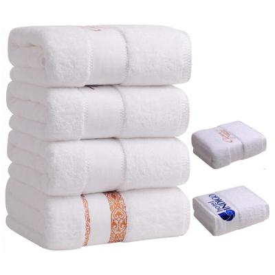 China Child Safe Luxury Towel 70 140 Start Hotel White Bath Towels 5 for sale