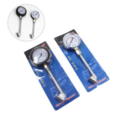 China High Quality Portable Tire Repair Tools Inflator Tire Pressure Gauge With Dual Heads Tire Gauge YR-131 for sale