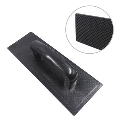 China SQUARE Black Plastic Masonry Float Plastering Trowel Building Construction Equipment Tools for sale