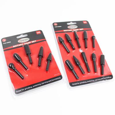 China 10PCS Black Wolf Teeth File Rotary File Set Hardware Tools YR-47 for sale