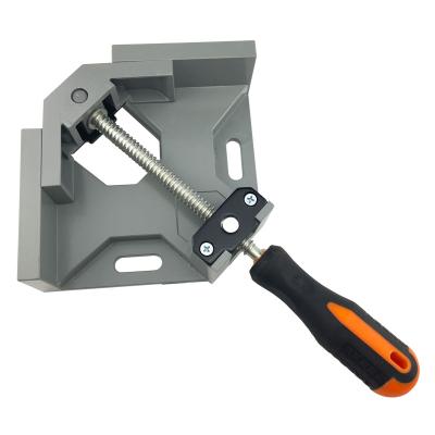 China Assembly Adjustable Woodworking Miter Vice Tool Setting Straight Bracket 90 Degree Angle Clamp Set for sale