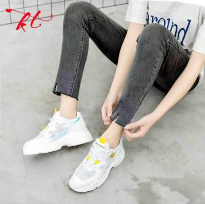 China Fashion trend korean style casual shoes women cheap running for sale