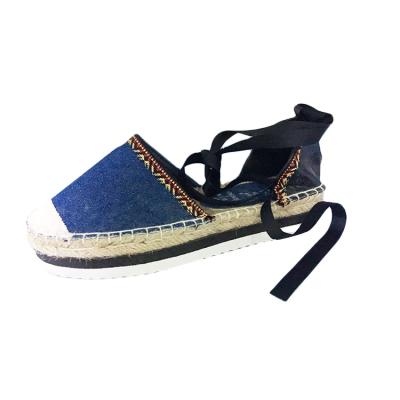 China Jute Flat Cheap Flat Natural Handmade Shoe, Sneaker Mules, Sandal Sneaker for sale