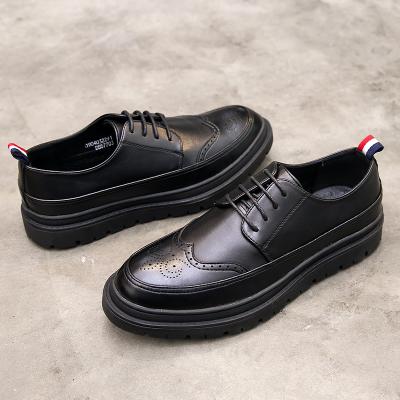 China Factory Wholesale Round PU Leather Office Lofers Men's Formal Stylish Shoes For Men for sale