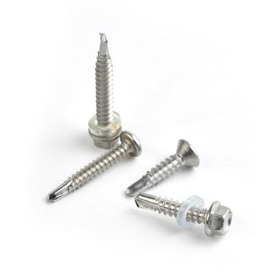 China Pan Xiucheng Stainless Steel 304/316 DIN7504 Self Drilling Screw for sale