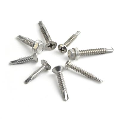 China Pan SS304 DIN7504N Phillips Pan Head Self Drilling Screws for sale