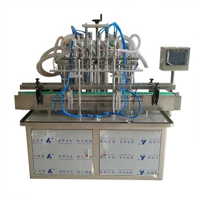 China Fully Automatic Detergent Food Filler Machine With 6 Heads for sale