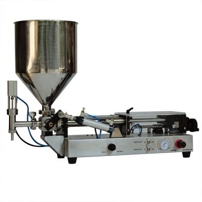 China Semi Automatic Food Honey Filling Machine With Hopper for sale