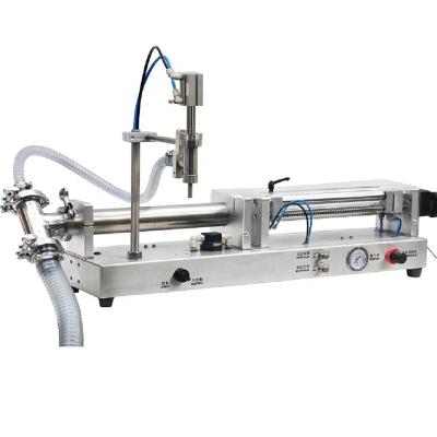 China Pneumatic semi automatic food shampoo filling machine for sale