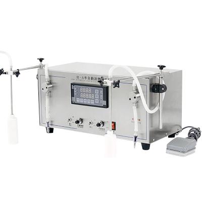 China GARMENT 1-10000ml 2 Heads Manual Liquid Filling Machine for sale