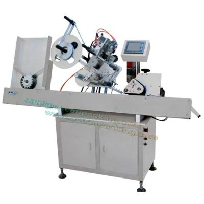 China OP-3040 Horizontal Automatic CLOTHING Labeling Machine For Small Bottles for sale