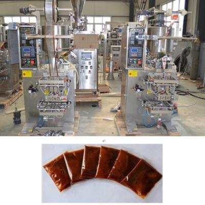 China Automatic CLOTHING Plastic Bag Filling Sealing Machine for sale